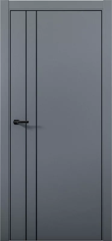 Межкомнатная дверь Aurum doors Pd 4 Палладий Антрацит