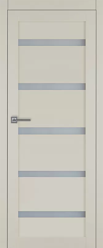 Межкомнатная дверь Carda  Т-5 Магнолия матовое стекло