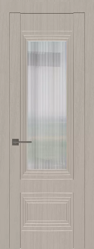 Межкомнатная дверь Carda Diamond VN-7 стекло Moru, вуд грей