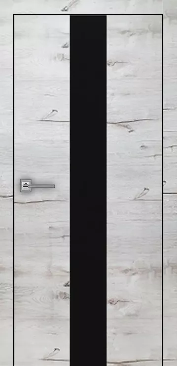 Межкомнатная дверь Carda R-3 Дуб Арктика