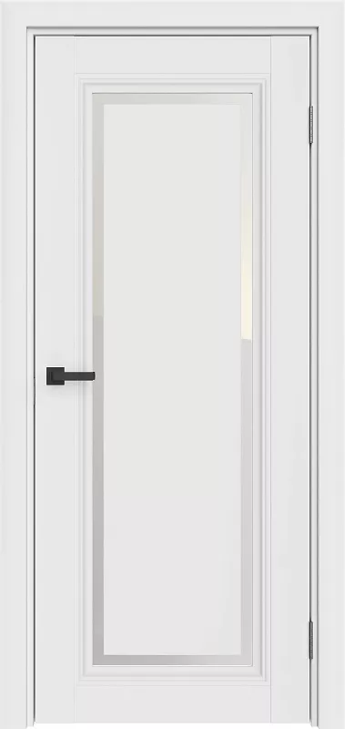 Межкомнатная дверь Carda К-32 Белый софт Витраж