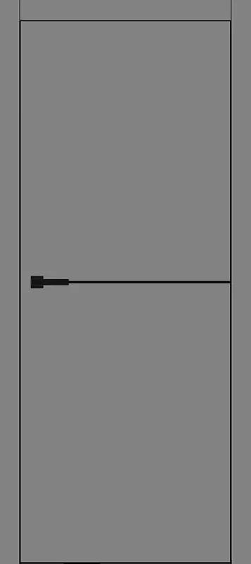 Межкомнатная дверь Carda Diamond I-04 глухая, серый пэт