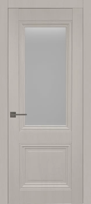 Межкомнатная дверь Carda Diamond VN-1 Зеркало Прозрачное Серое, пп вуд грей