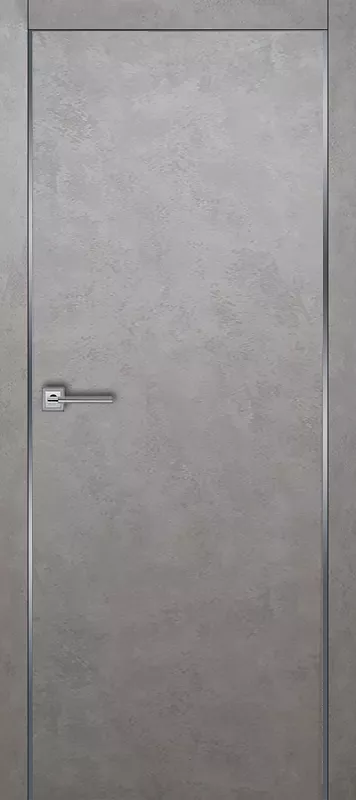 Межкомнатная дверь Carda  П-1 Бетон серый