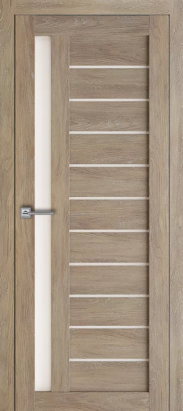 Межкомнатная дверь Carda  Т-14 Шале золотой матовое стекло