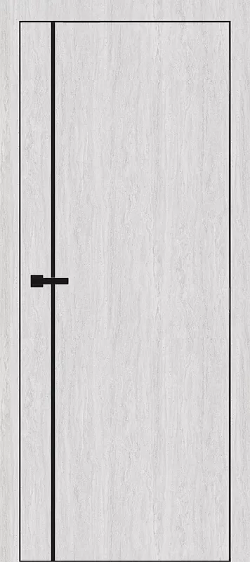 Межкомнатная дверь Carda Diamond I-03 глухая, белый камень