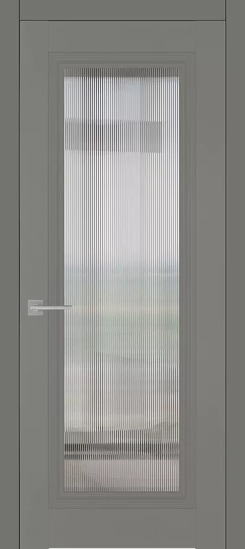 Межкомнатная дверь Carda Diamond VN-3 стекло Moru, серый пэт