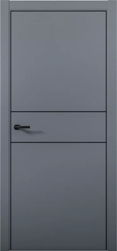 Межкомнатная дверь Aurum doors Pd 3 Палладий Антрацит