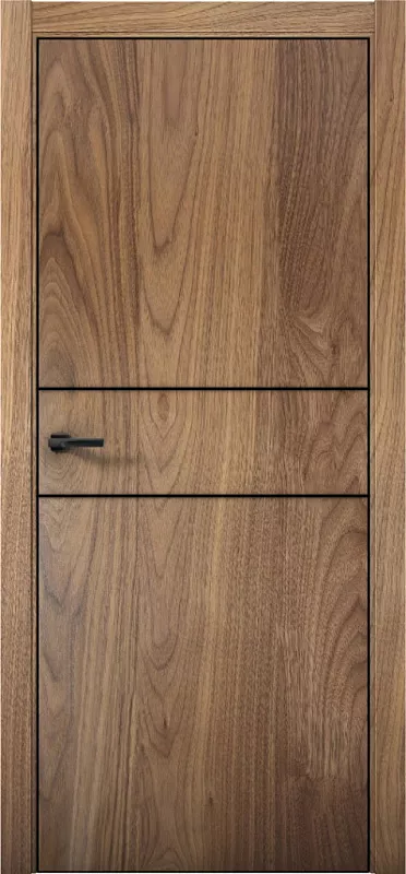 Межкомнатная дверь Aurum doors Pu 3 Плутоний Орех пекан