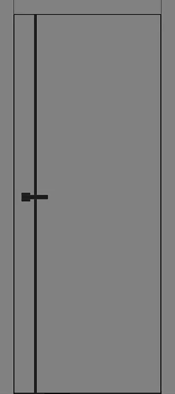 Межкомнатная дверь Carda Diamond I-03 глухая, серый пэт