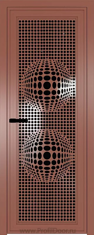 Дверь AGP №1 Бронза / Триплекс черный  Рисунок 3  2300*800 (190, ECLIPSE) (Распродажа)