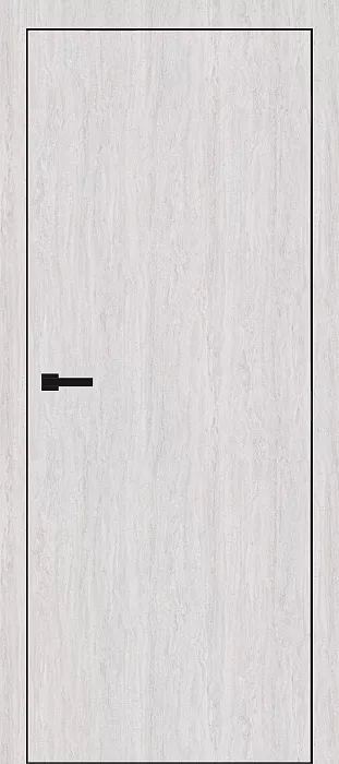 Межкомнатная дверь Carda Diamond I-02 глухая, белый камень