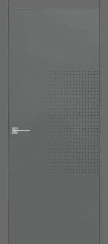 Межкомнатная дверь Carda Diamond Easy-01 глухая, серый пэт