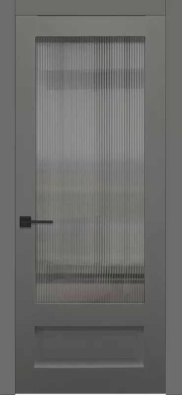 Межкомнатная дверь Carda Diamond VN-5 стекло Moru, серый пэт