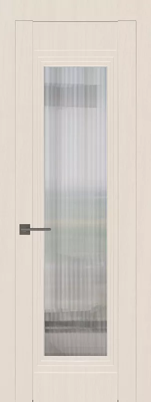 Межкомнатная дверь Carda Diamond VN-6 стекло Moru, вуд бежевый