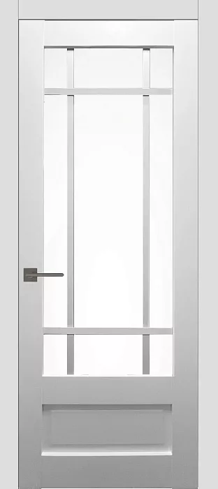 Межкомнатная дверь Carda Diamond VN-2/1 стекло сатинат, белый пэт