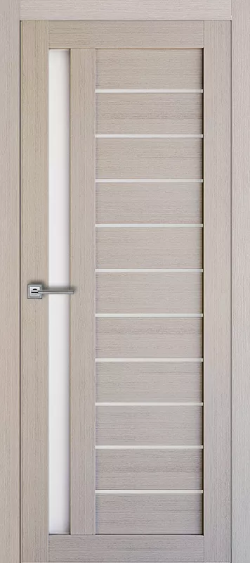 Межкомнатная дверь Carda  Т-14 Капучино матовое стекло