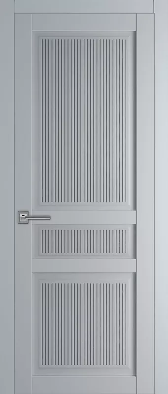 Межкомнатная дверь Carda КН-20 Серый софт глухая