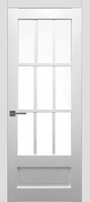 Межкомнатная дверь Carda Diamond VN-2 стекло сатинат, белый пэт
