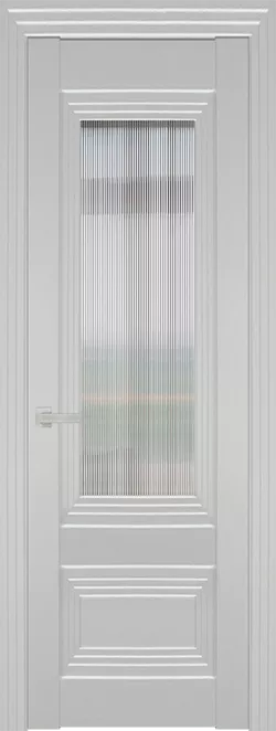 Межкомнатная дверь Carda Diamond VN-7 стекло Moru, белый пэт