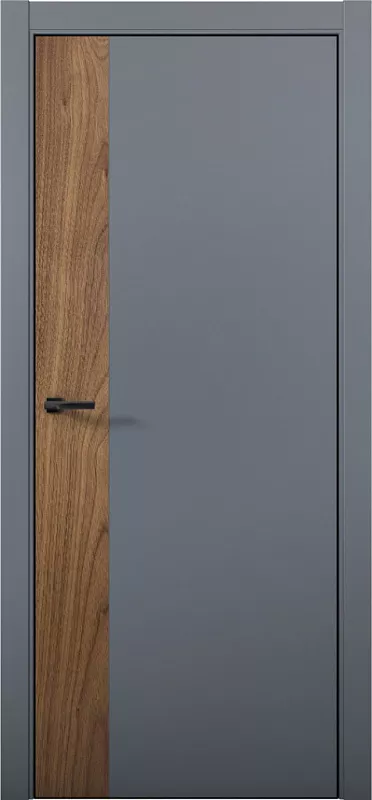 Межкомнатная дверь Aurum doors Pd 6 Палладий Антрацит