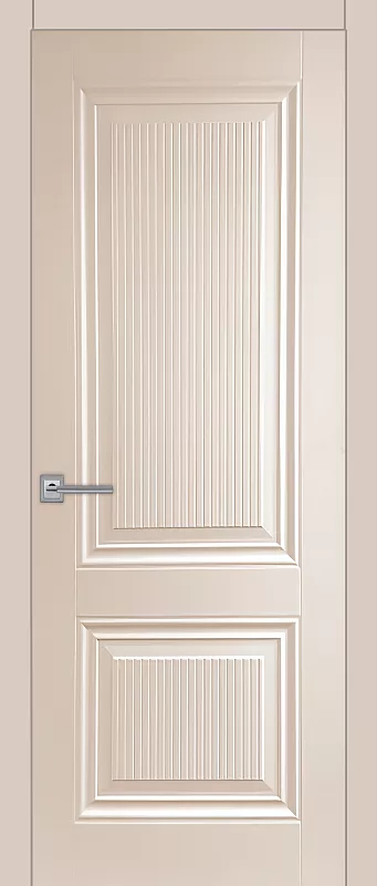 Межкомнатная дверь Carda НК-10 Эмалит кремовый глухая