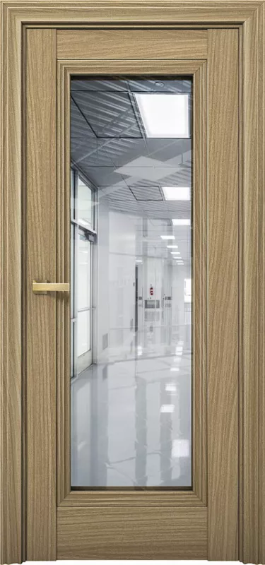 Межкомнатная дверь Aurum doors Co 30 Кобальт Дуб светлый