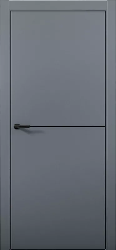 Межкомнатная дверь Aurum doors Pd 2 Палладий Антрацит