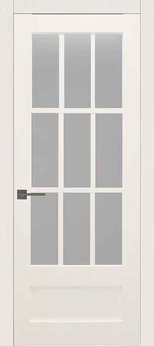 Межкомнатная дверь Carda Diamond VN-2 Зеркало Прозрачное Серое, пп вуд беж