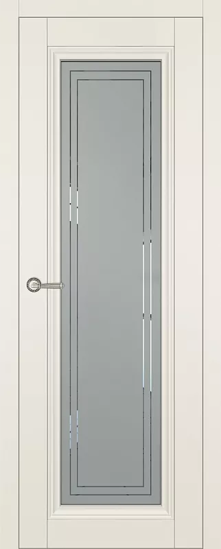 Межкомнатная дверь Carda К-31 Магнолия Витраж