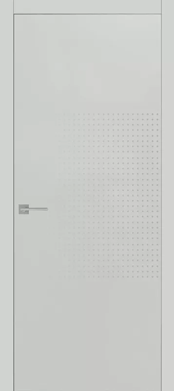 Межкомнатная дверь Carda Diamond Easy-01 глухая, белый пэт