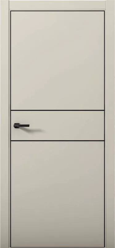 Межкомнатная дверь Aurum doors Pd 3 Палладий Силк грей
