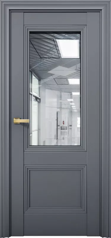 Межкомнатная дверь Aurum doors Co 31 Кобальт Антрацит