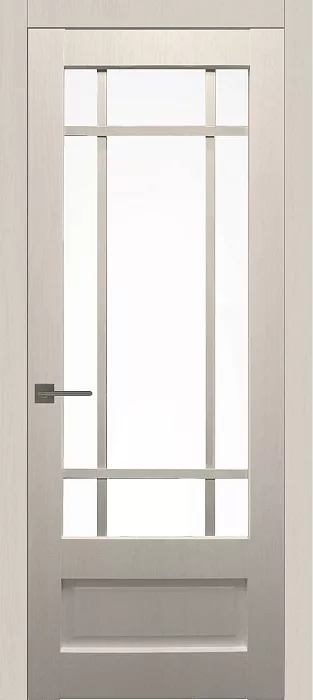 Межкомнатная дверь Carda Diamond VN-2/1 стекло сатинат, пп вуд беж