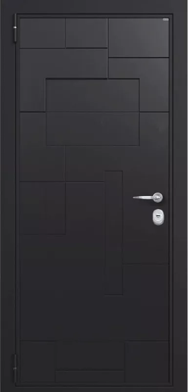 Входная дверь Portalle Shweda Ral 9005 фрезеровка E 001