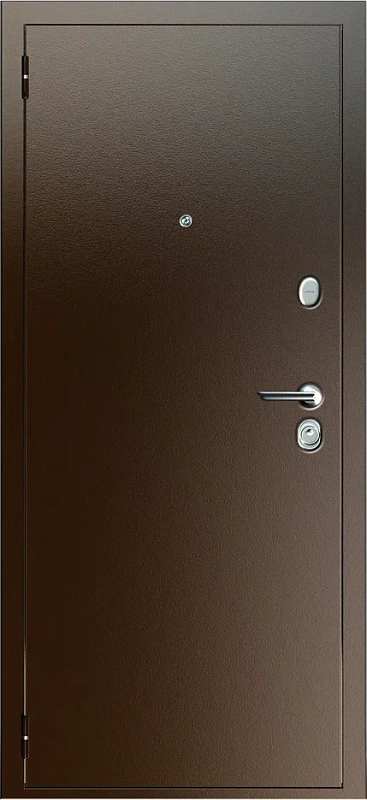 Входная дверь С-502 870x2050 Левая Антик медь ФЛ-117 Венге Без ручки
