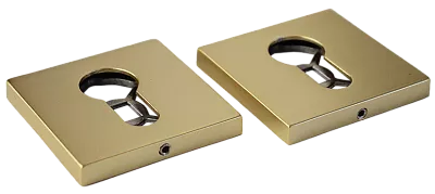 ЕТ Накладка на цилиндр QADRATO MGB Итальянское золото