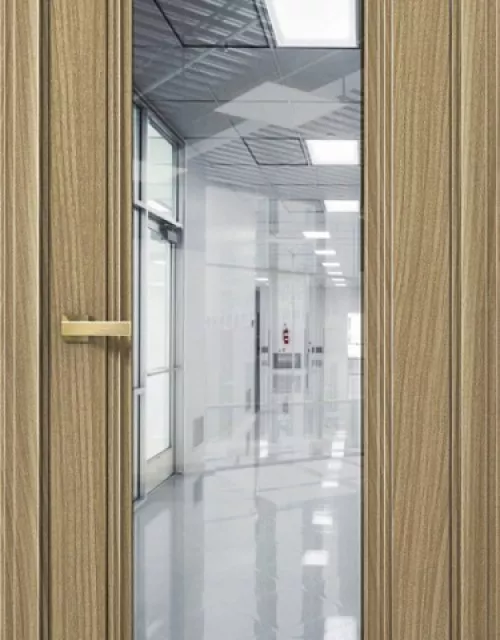 Фото: Межкомнатная дверь Aurum doors Co 30 Кобальт Дуб светлый