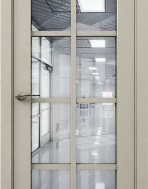 Фото: Межкомнатная дверь Aurum doors Co 22 Кобальт Силк грей