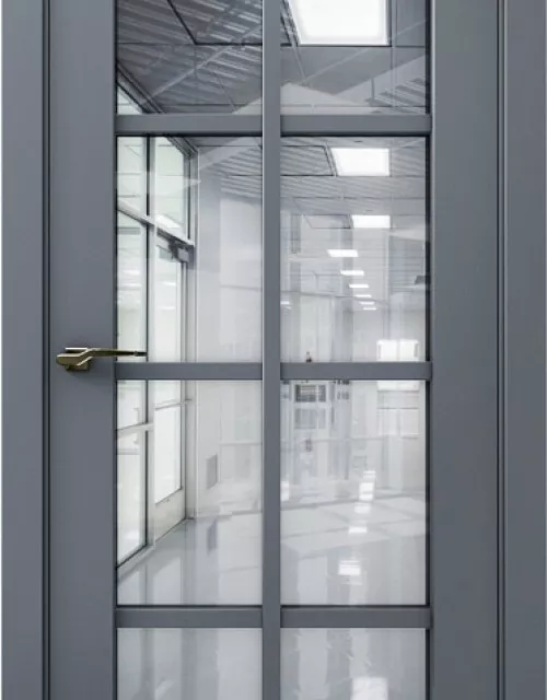 Фото: Межкомнатная дверь Aurum doors Co 22 Кобальт Антрацит