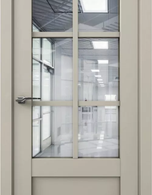 Фото: Межкомнатная дверь Aurum doors Co 21 Кобальт Силк грей