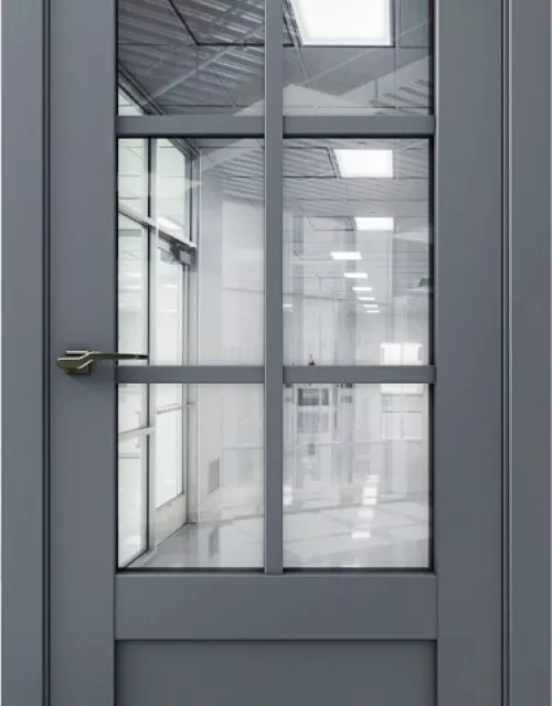 Фото: Межкомнатная дверь Aurum doors Co 21 Кобальт Антрацит