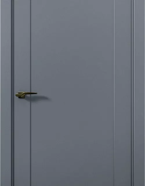 Фото: Межкомнатная дверь Aurum doors Co 2 Кобальт Антрацит