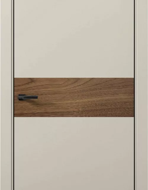 Фото: Межкомнатная дверь Aurum doors Pd 5 Палладий Силк грей