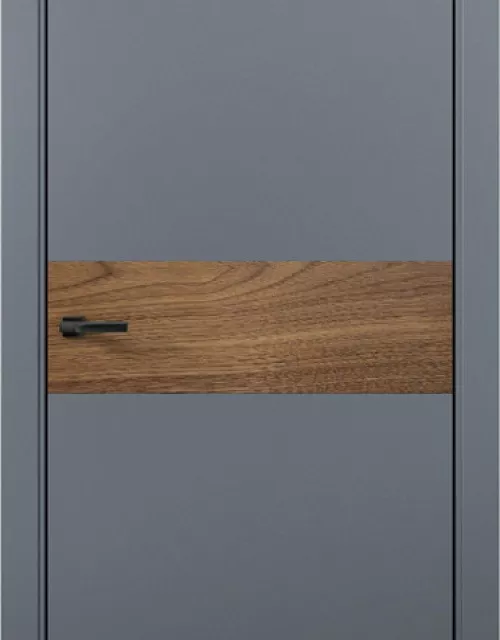 Фото: Межкомнатная дверь Aurum doors Pd 5 Палладий Антрацит