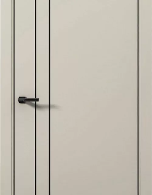 Фото: Межкомнатная дверь Aurum doors Pd 4 Палладий Силк грей