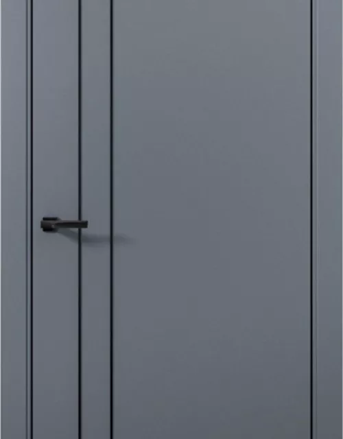 Фото: Межкомнатная дверь Aurum doors Pd 4 Палладий Антрацит