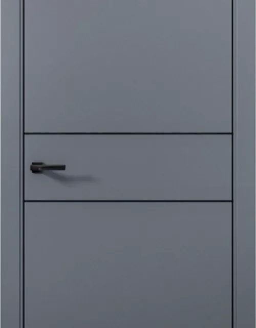 Фото: Межкомнатная дверь Aurum doors Pd 3 Палладий Антрацит