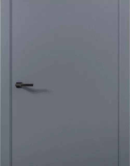 Фото: Межкомнатная дверь Aurum doors Pd 1 Палладий Антрацит