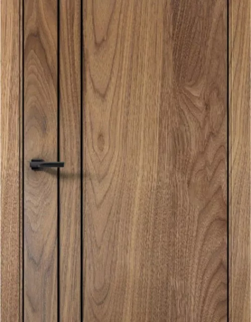 Фото: Межкомнатная дверь Aurum doors Pu 4 Плутоний Орех пекан